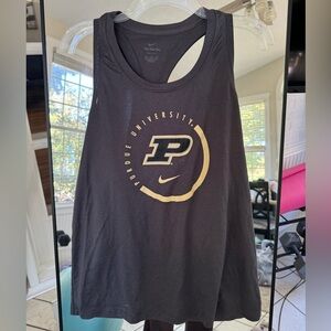 Purdue Nike tank
